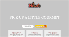 Desktop Screenshot of hosssmarket.com